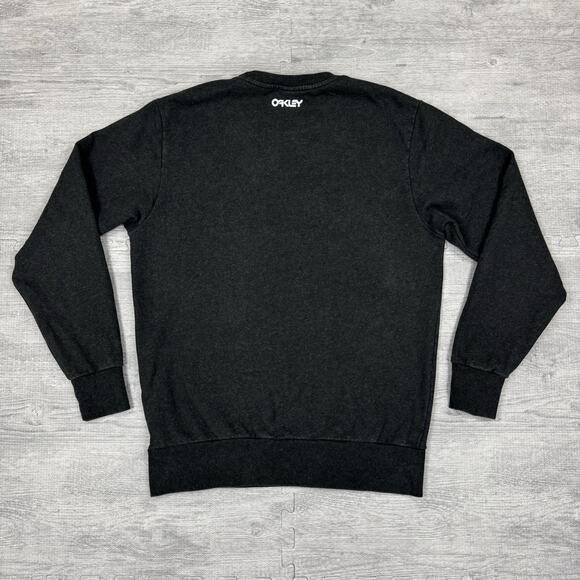 Oakley Men's Size L Large Gray Sunglass Print Crewneck Sweatshirt $80 #472572 - Picture 2 of 10